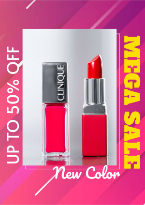 Clinique lipstick and nail polish on sale