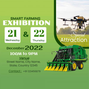 Smart Farming Exhibition - December 2025 Graphic For Telegram