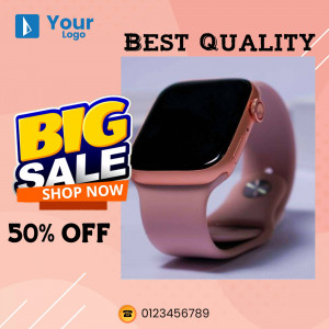 Smartwatch Big Sale Business Poster For Twitter