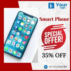 Smartphone Special Offer Banner For Instagram