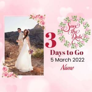 Save The Date - Wedding Announcement Artwork For Pinterest