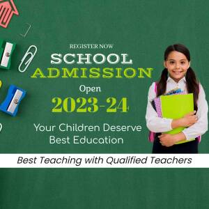School Admission Open 2025-24 Branding Post For Google Business Profile