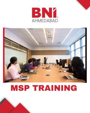 BNI Ahmedabad MSP Training Session