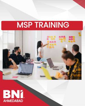 Team brainstorming session during MSP training