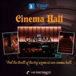 Cinema Hall Promotion Poster For Threads