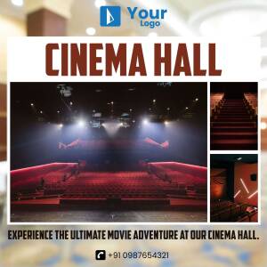 Cinema Hall Experience Artwork For Facebook