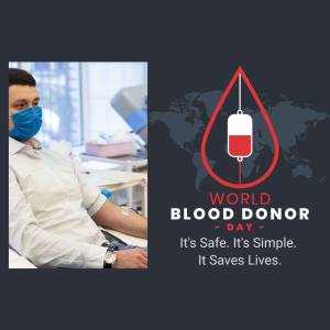 World Blood Donor Day Social Media Post For Threads