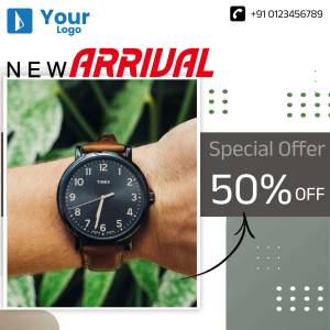 Timex Watch - New Arrival Sale Poster For Telegram