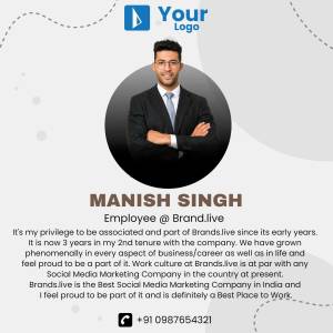 Portrait of Manish Singh, an employee at Brands.live