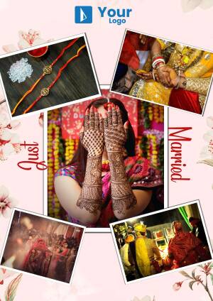 Collage of Raksha Bandhan and wedding celebrations