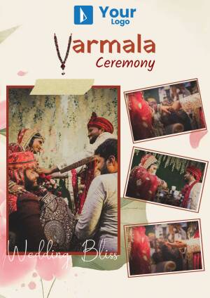 Wedding Varmala Ceremony Collage