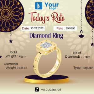 Diamond Ring Rate - October 27, 2025 Artwork For LinkedIn