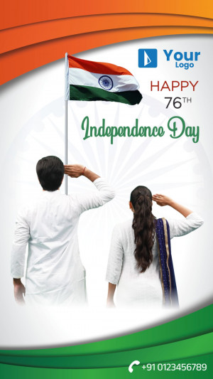 Happy 76th Independence Day Story For X