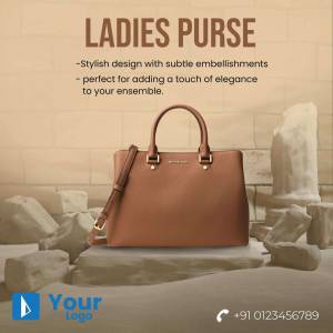 Elegant Ladies Purse Poster For WhatsApp