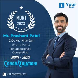 Image of Prashant Patel recognized for MDRT 2023 achievement