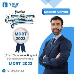 Image of Rakesh Verma celebrating MDRT 2023 achievement