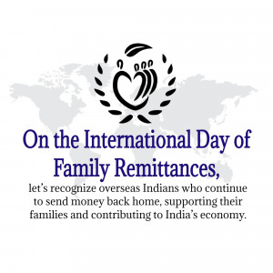 International Day Of Family Remittances Banner For LinkedIn