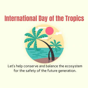 International Day Of The Tropics Advertisement For Google Business Profile