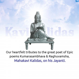 Kalidas Jayanti Tribute Post For Instagram
