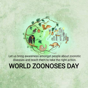 World Zoonoses Day Awareness Post For Twitter