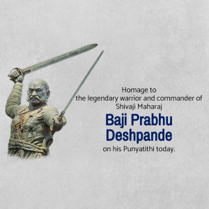 Homage To Bajiprabhu Deshpande Template For Pinterest