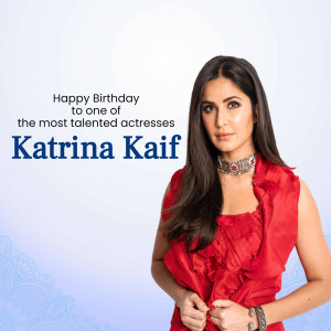 Katrina Kaif Birthday Wish Post For Facebook