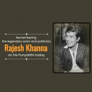 Remembering Rajesh Khanna Image For Google Business Profile