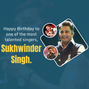 Happy Birthday Sukhwinder Singh Image For Facebook