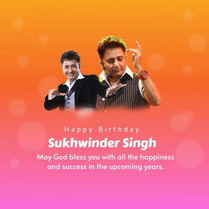 Sukhwinder Singh Birthday Wish Creative Design For Pinterest
