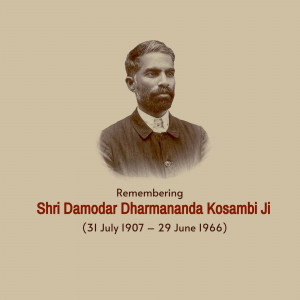 Damodar Dharmananda Kosambi Branding Post For Threads