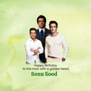 Sonu Sood Birthday Wish Marketing Image For Threads