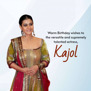 Kajol Birthday Wish Post For WhatsApp