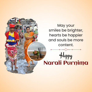 Happy Narali Purnima Greetings Advertisement For Instagram
