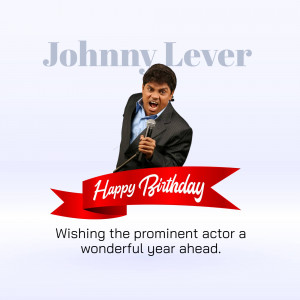 Johnny Lever Birthday Wish Artwork For Pinterest