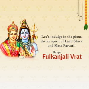 Happy Fulkanjali Vrat Post For LinkedIn