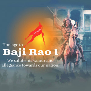 Homage To Bajirao I Image For Instagram