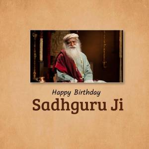 Sadhguru Birthday Wishes Social Media Post For Twitter