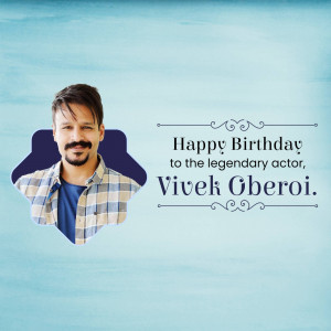 Happy Birthday Vivek Oberoi Poster For Threads