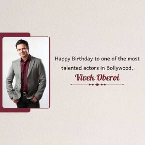 Vivek Oberoi Birthday Wish Post For Pinterest