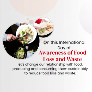 International Day Of Awareness Of Food Loss And Waste Promotional Banner For Twitter
