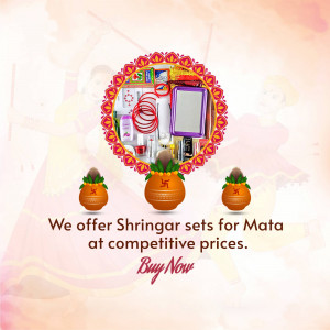 Shringar Sets For Mata Creative Design For Pinterest