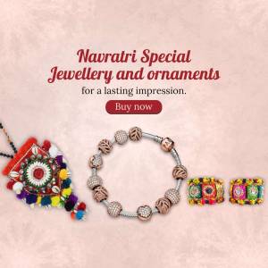 Navratri Jewellery Special Graphic For Twitter