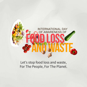 International Day Of Food Loss And Waste Artwork For LinkedIn