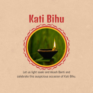 Kati Bihu Celebration Marketing Image For LinkedIn