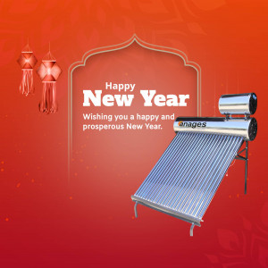 Anages New Year Solar Water Heater Template For Threads