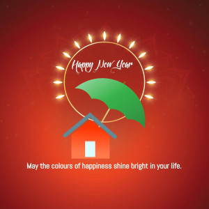 New Year Home Blessing Banner For Pinterest