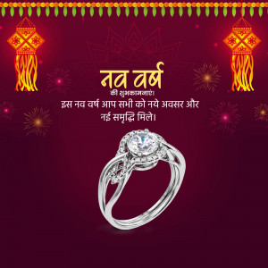 New Year Jewelry Offer Banner For Threads