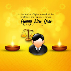 Happy New Year - Diwali Wishes Image For Telegram
