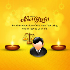 Happy New Year - Legal Profession Graphic For Pinterest