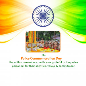 Police Commemoration Day Advertisement For Twitter